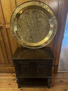Massive 19th Century Brass Indo Persian Charger