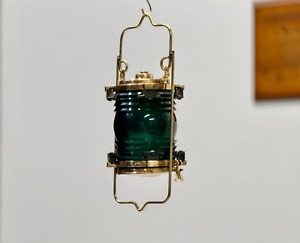 Maritime Ship Salvage Perko Original Brass Industrial Vintage Electric Lamp
