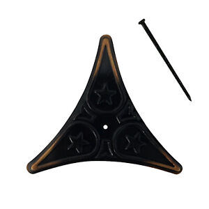 Decorative Star Dust Corner For Stair Steps With Bronze Finish