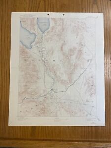 Lot 10 Different Vintage Usgs Nevada State Topographic Maps 1910 50 S 7