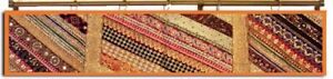 40 Beautiful Decor Vintage Sari Tapestry Runner Throw Wall Hanging Gift For Him