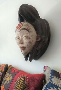Punu Mask From Gabon Africa