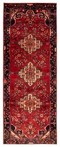 Vintage Hand Knotted Area Rug 3 7 X 9 7 Traditional Wool Carpet