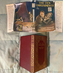 Ten Commandments Readers Library With Dj Movie Tie In Small Vg De Mille Film