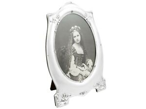 Antique Sterling Silver Photo Frame Chester 1910s