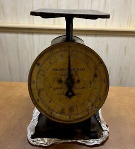 Columbia Family Scales Antique 12 Lb Scale Columbia Family Scale
