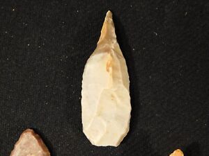 Lot Of Five Ancient Prismatic Flint Stone Tools Or Artifacts Algeria 146gr