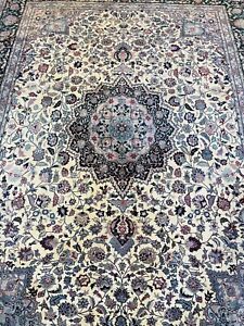 Fine Hand Knotted Tabrize Area Rug 9x12 Ft