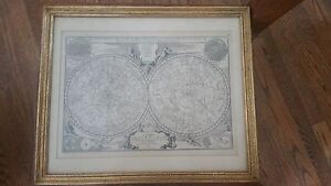 Nicolas De Fer Planispheres Celeste Par Mr De La Hire 1705 Celestial Chart