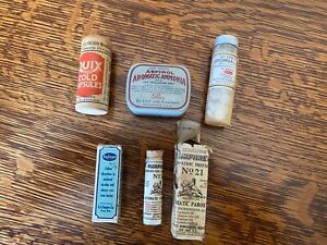 Antique Vintage Apothecary Pharmacy Bottles Tins Patent Medicines 